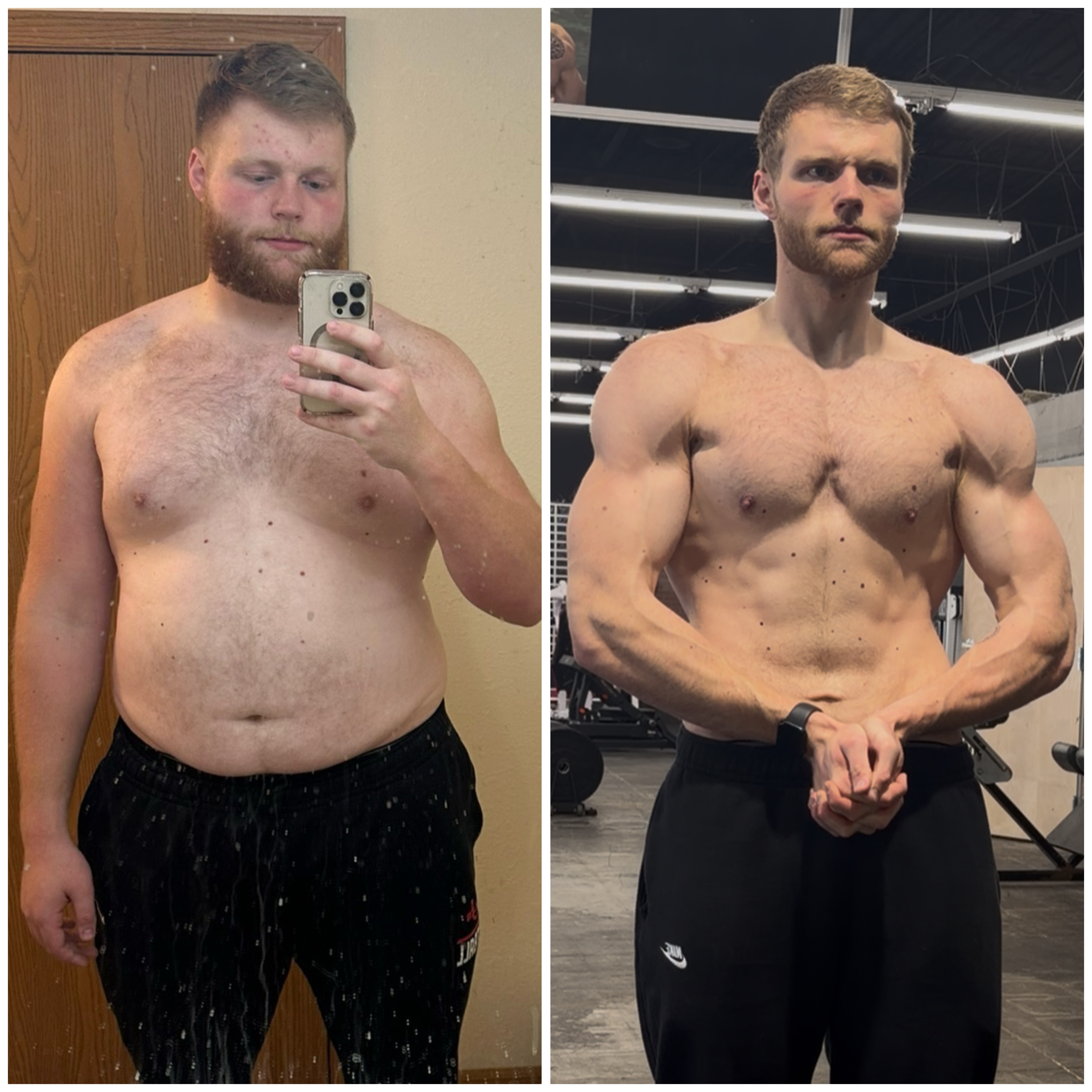 Luke before and after